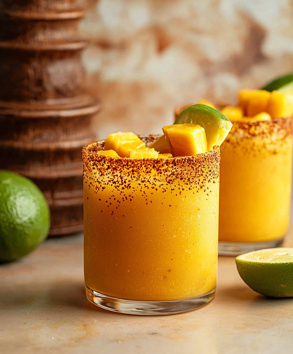 Rauchige Mango Margaritas