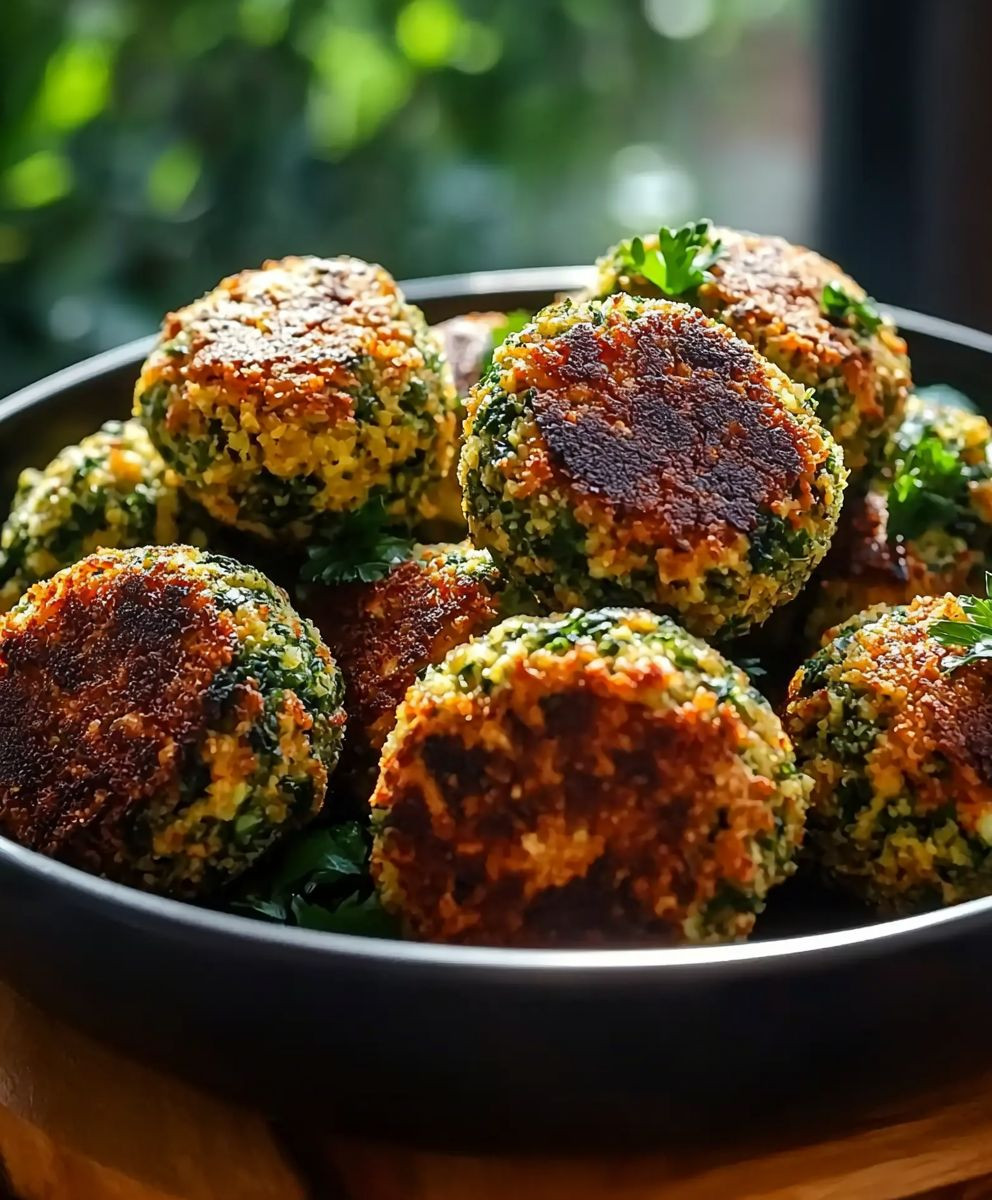 Gesunde Falafel aus dem Backofen