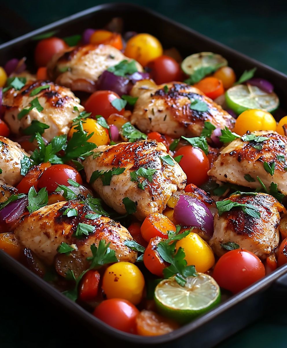 Hähnchen Gemüse Pfanne