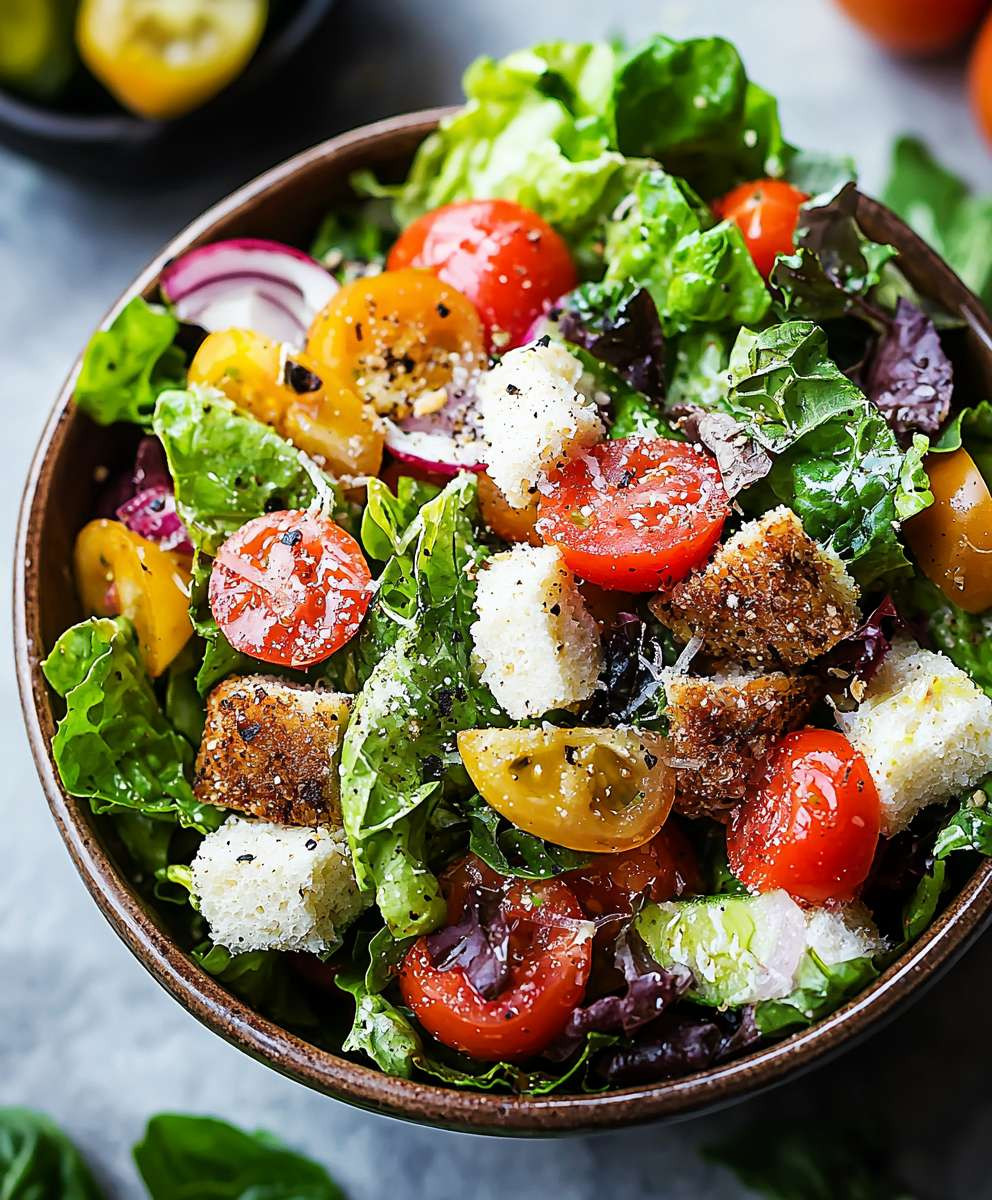italienischer Salat einfach zubereiten