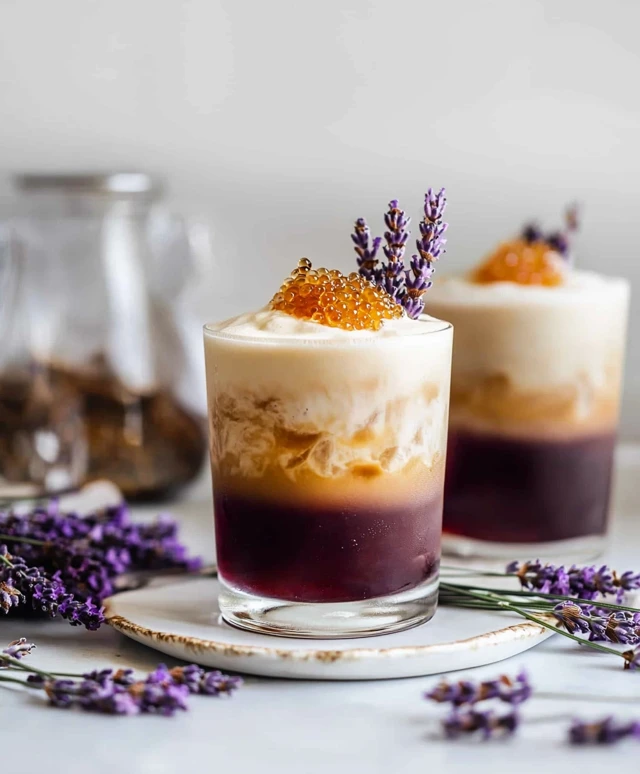 Honeycomb Lavendel Latte