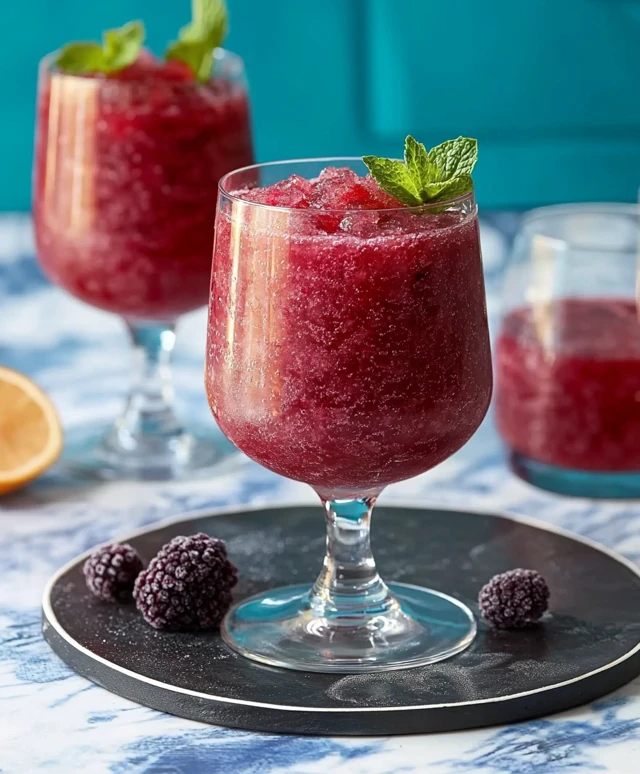 Sangria Granita herstellen