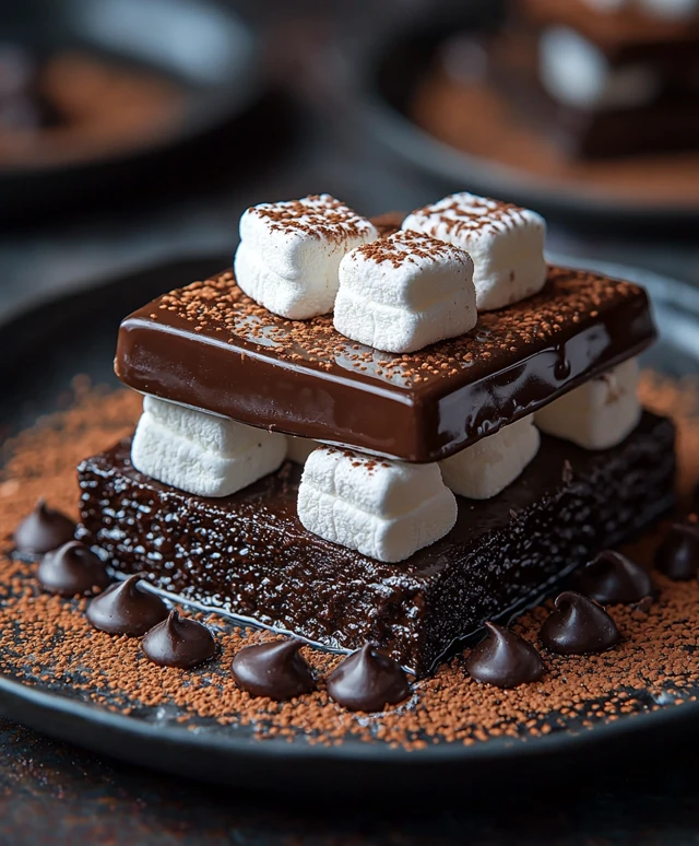 Marshmallow Schokoladen Leckereien