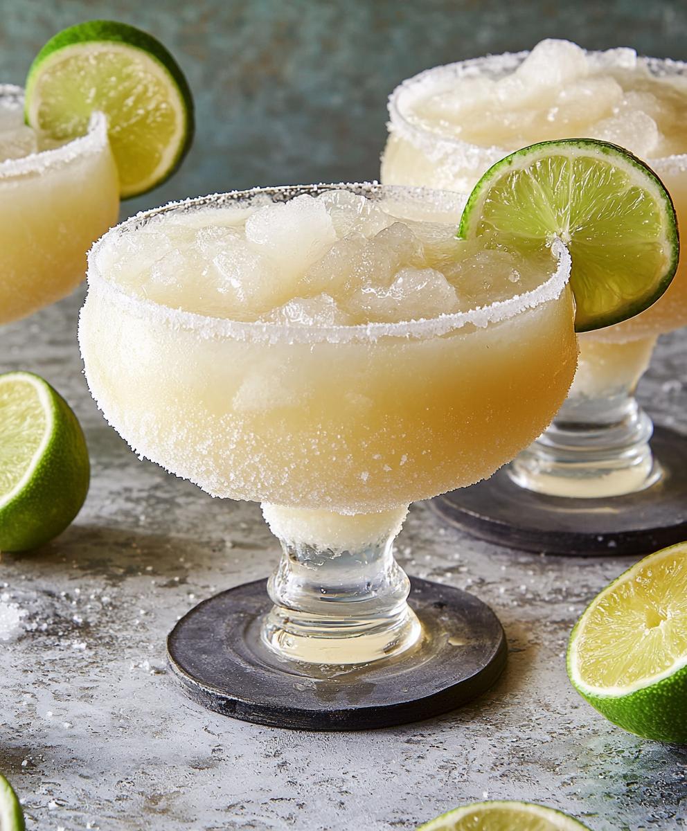 Gefrorene Margarita Cocktail