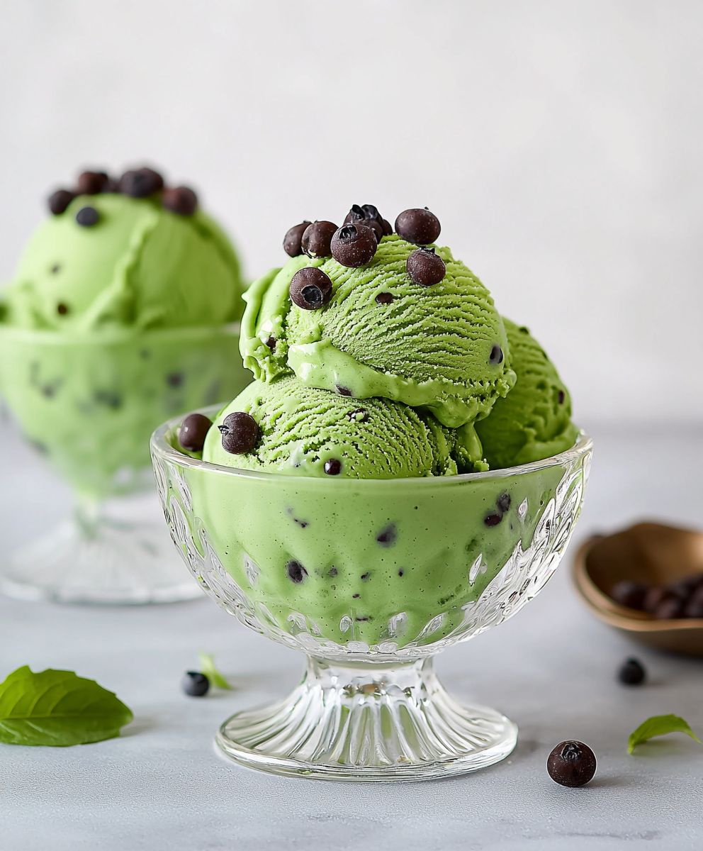 Veganes Matcha Eis